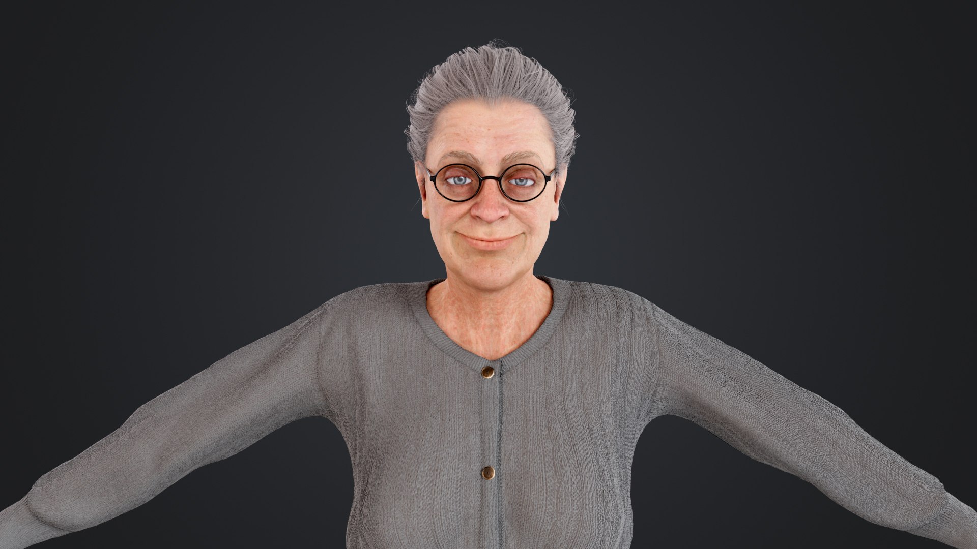3D Old Woman Rigged model https://p.turbosquid.com/ts-thumb/gJ/IGoAzY/LG/grandma_1011/jpg/1772276688/1920x1080/fit_q87/f5cf9f0882523afd3a9944df84daca6fb63b1d62/grandma_1011.jpg