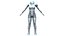Space Rider Biker Pilot Suit