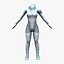 Space Rider Biker Pilot Suit