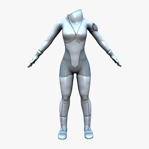 Space Rider Biker Pilot Suit