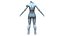 Space Rider Biker Pilot Suit