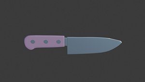 knife icon 3D model