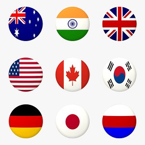 Flag Badges Collections