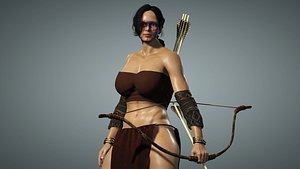 Female Native American Apache Warrior