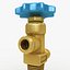 3d gas valve model