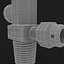 3d gas valve model