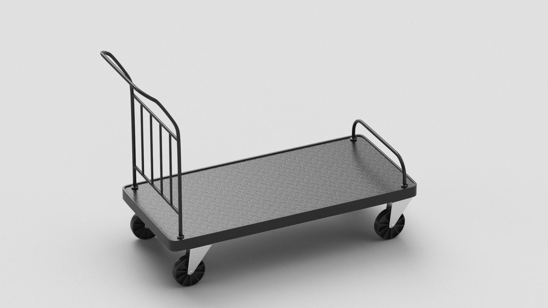 Roller Handcart 3D Model - TurboSquid 2214515