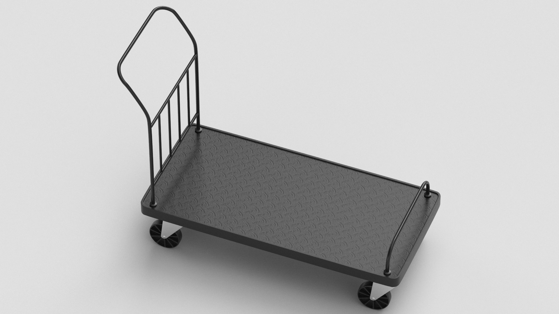 Roller Handcart 3D Model - TurboSquid 2214515