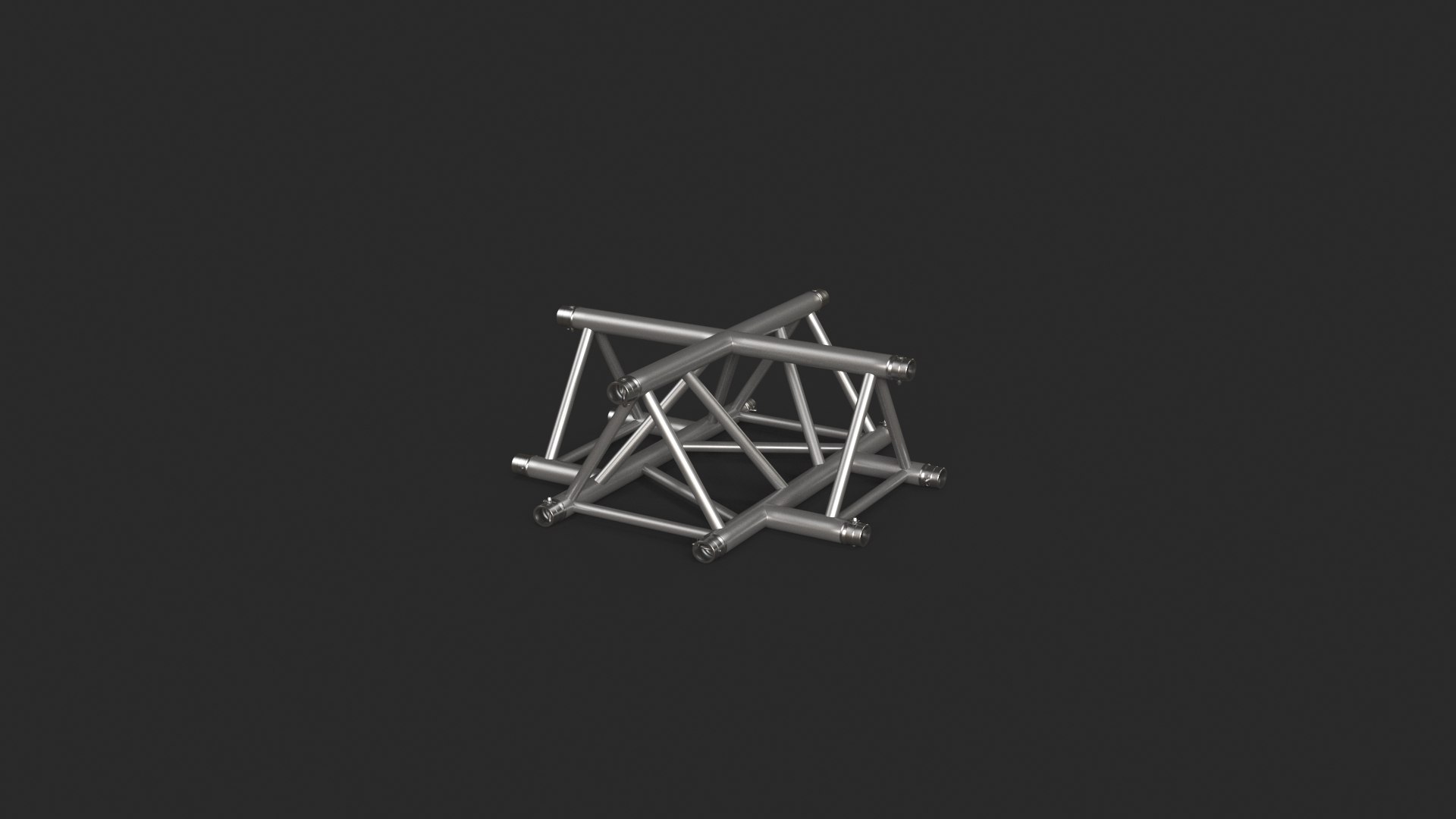 3D Triangular Truss A 40T K7 - TurboSquid 2045666