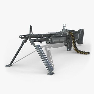 3D m60 machine gun