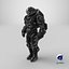 3D Combat Suit 06 - Dark model