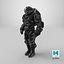 3D Combat Suit 06 - Dark model