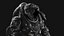 3D Combat Suit 06 - Dark model