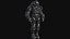 3D Combat Suit 06 - Dark model