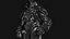 3D Combat Suit 06 - Dark model