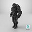 3D Combat Suit 06 - Dark model
