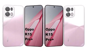 3D Oppo K15 Pro Plus Pink