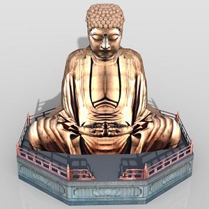 lord buddha statue 3ds