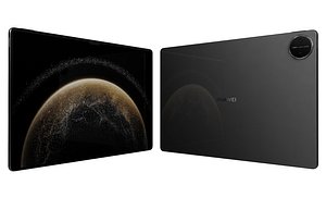 3D HUAWEI MatePad Pro 13 2 Black Low Poly model