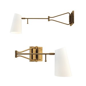 3D keil swing arm wall light