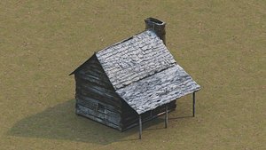 3D Rustic Heritage House model