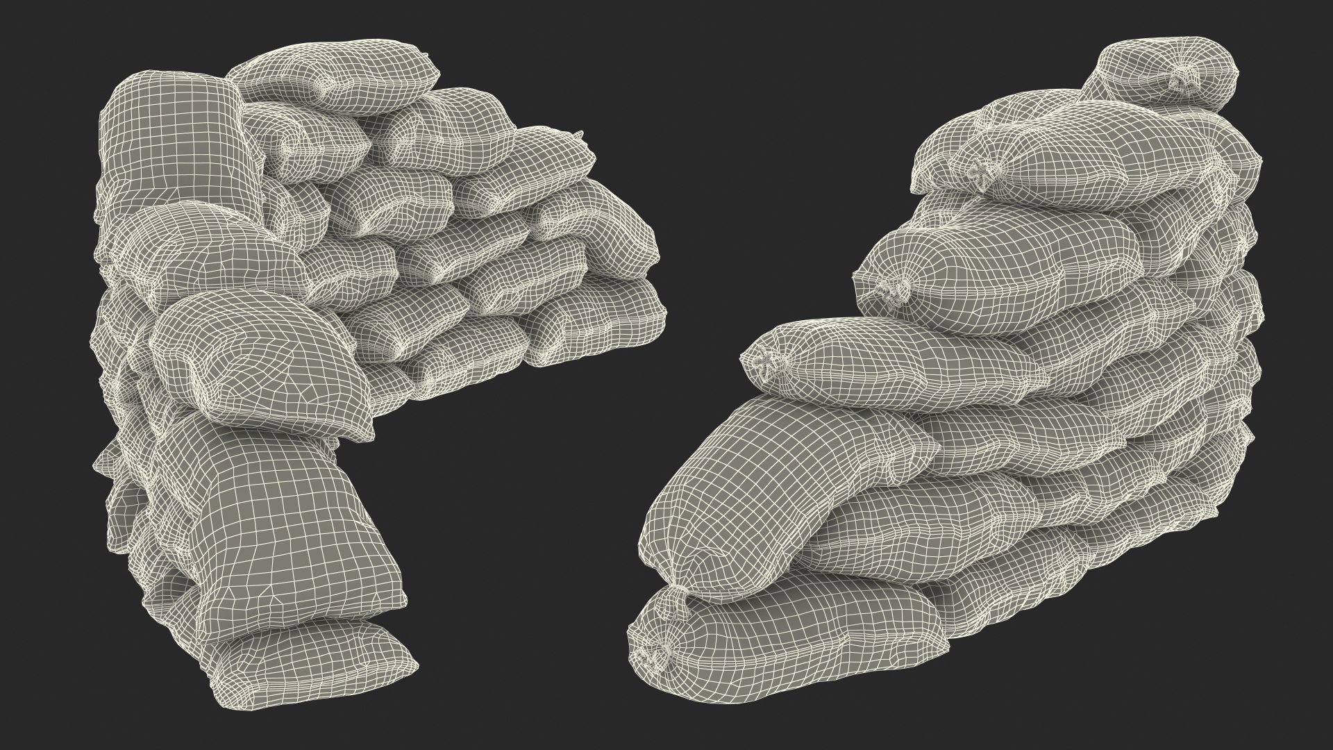 Semicircle Polypropylene Sandbag Barricade 3D model https://p.turbosquid.com/ts-thumb/gJ/tPBEac/5D/semicirclepolypropylenesandbagbarricadec4dmodel029/jpg/1629756047/1920x1080/fit_q87/2d4a27d1bb291e28b42910c269d7129e30ec249b/semicirclepolypropylenesandbagbarricadec4dmodel029.jpg