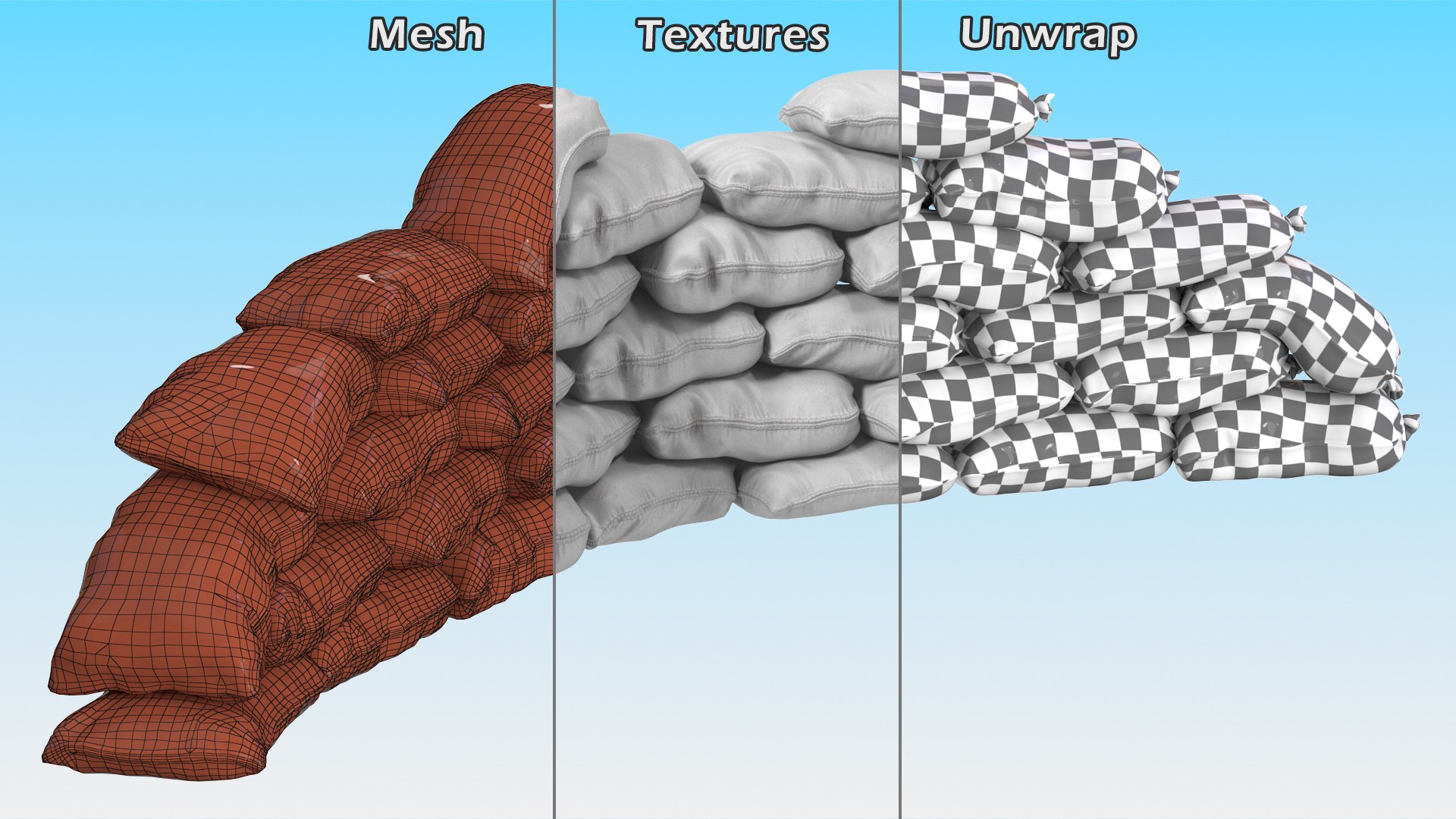 Semicircle Polypropylene Sandbag Barricade 3D model https://p.turbosquid.com/ts-thumb/gJ/tPBEac/eU/semicirclepolypropylenesandbagbarricadec4dmodel016/jpg/1629756011/1920x1080/fit_q87/9e54f64bd61134c4212cc28be9fc63fbfb58f47c/semicirclepolypropylenesandbagbarricadec4dmodel016.jpg