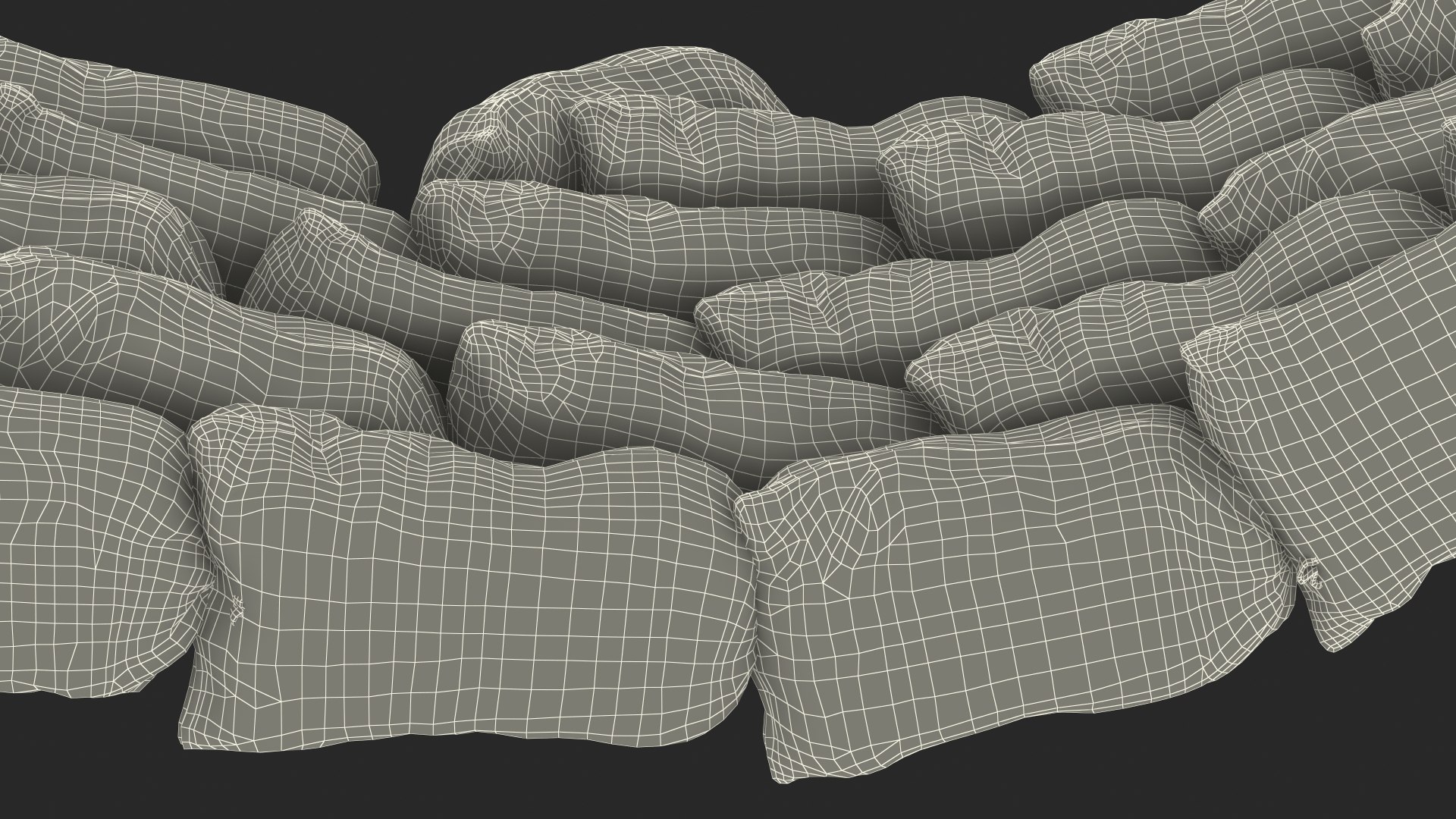 Semicircle Polypropylene Sandbag Barricade 3D model https://p.turbosquid.com/ts-thumb/gJ/tPBEac/rz/semicirclepolypropylenesandbagbarricadec4dmodel035/jpg/1629756063/1920x1080/fit_q87/51652ceafac5c8112d84137008b46db3b3d83823/semicirclepolypropylenesandbagbarricadec4dmodel035.jpg