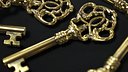 Small Golden Key 01 - Triple A PBR Game Ready