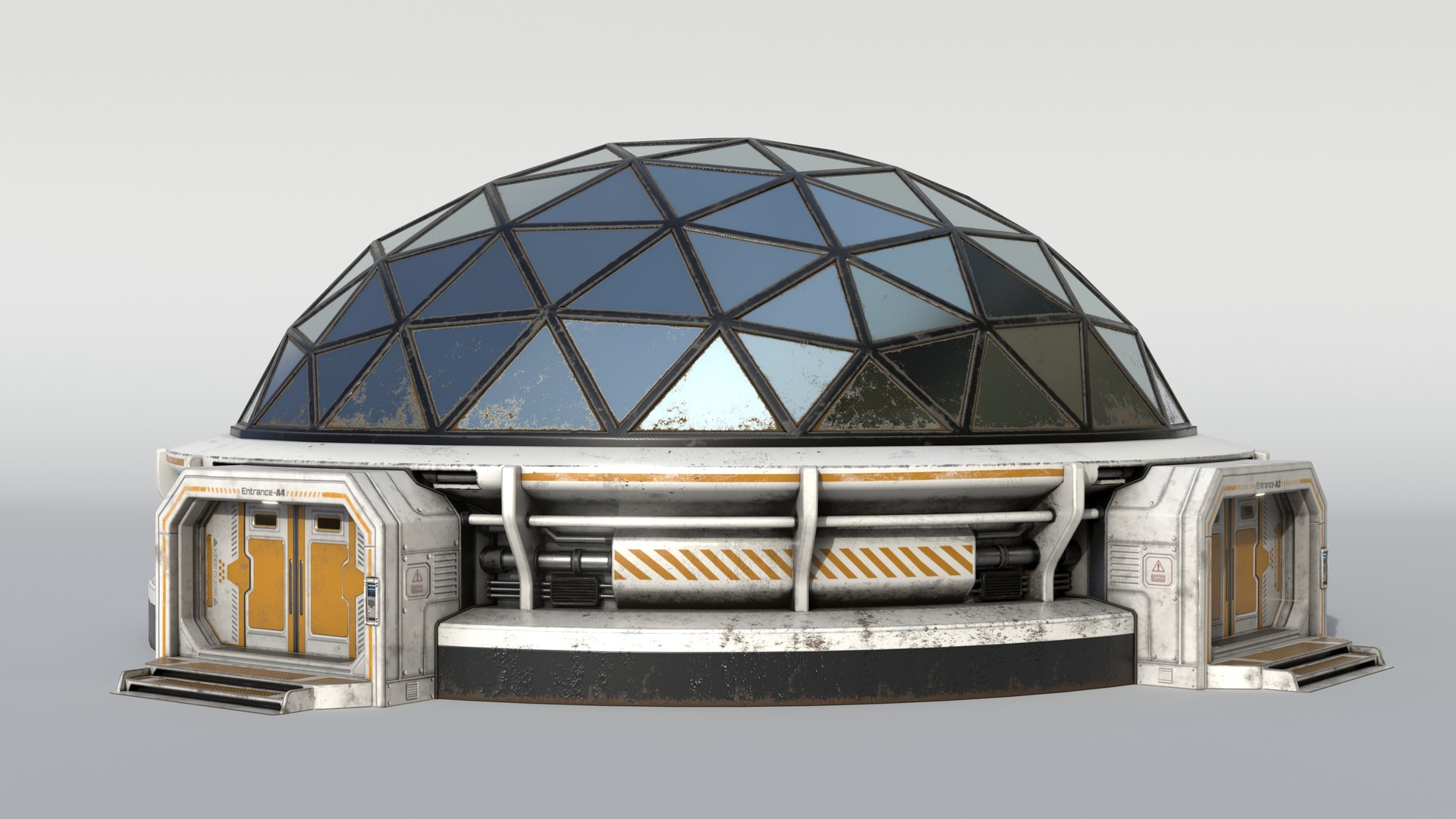 Sci-Fi Buildings Domes Type PBR 4K 3D model https://p.turbosquid.com/ts-thumb/gJ/xcMmeQ/5D/render_6/jpg/1777043926/1920x1080/fit_q87/4457505f1bf72446665e3da14494aa343db300d0/render_6.jpg
