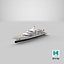 Willie Song Luxury Yacht Dynamic  Simulation 3D model