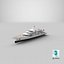 Willie Song Luxury Yacht Dynamic  Simulation 3D model