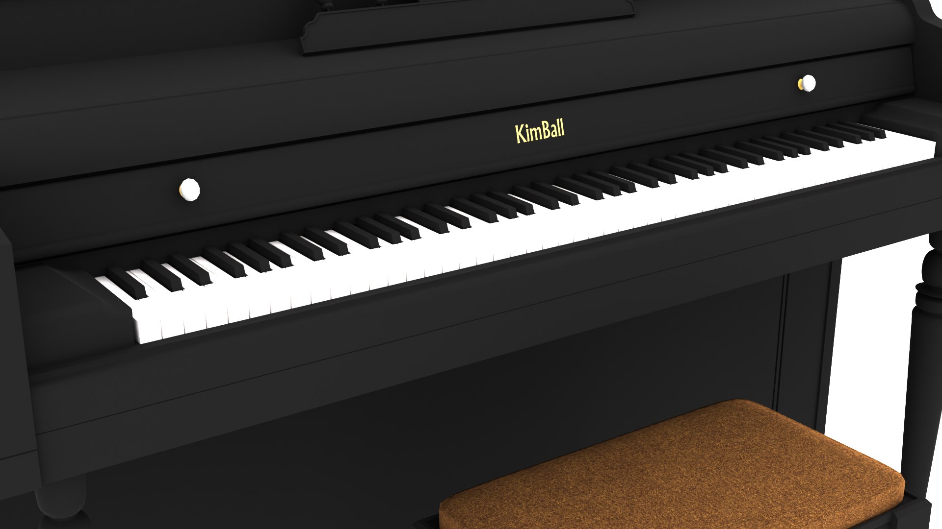 Classic Piano 3D Model - TurboSquid 1970682