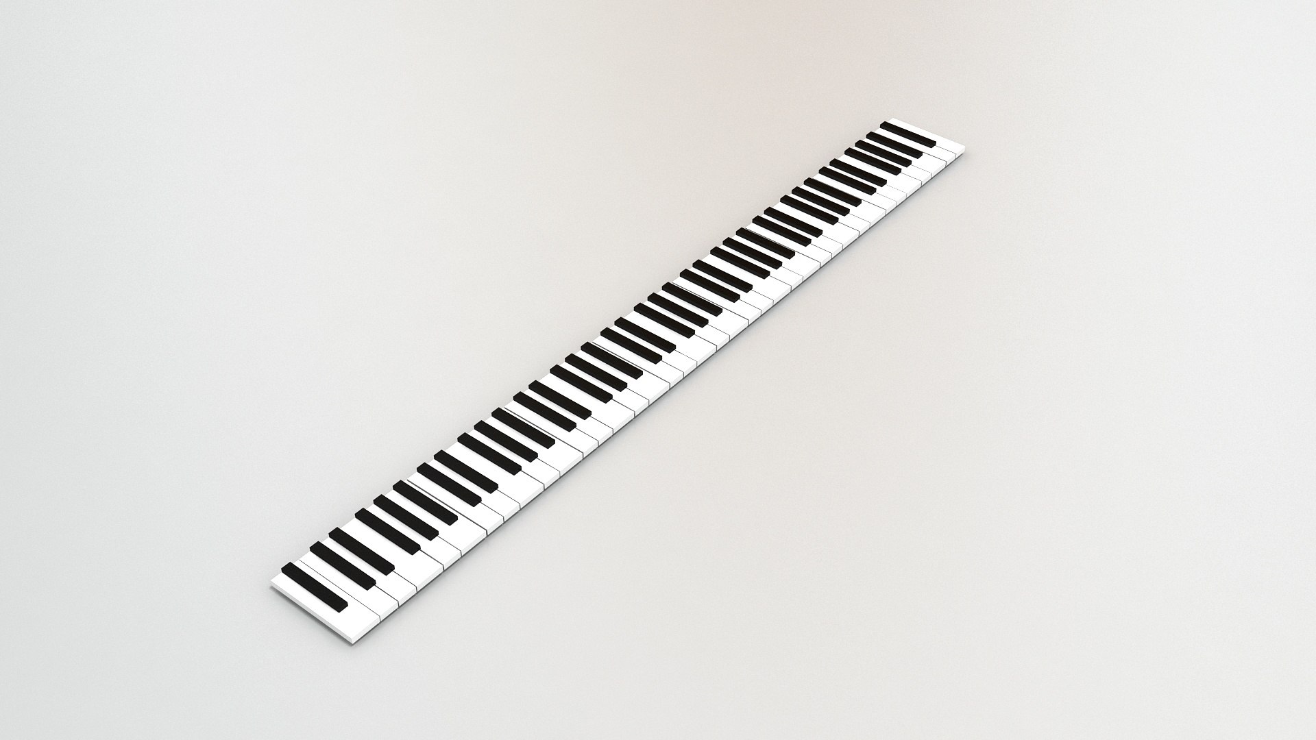 3D Piano Key Model - TurboSquid 2104850