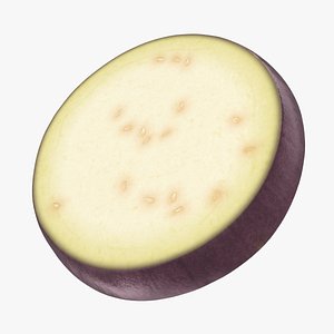 Sliced Eggplant 03