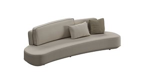 3D modern fabric sofa model