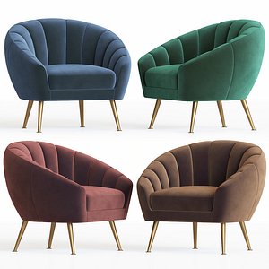 Primrose Accent Blush Armchair Made