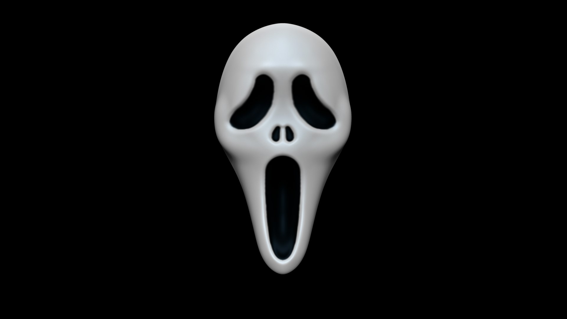 3D Model Halloween Masks Ghostface Scream - TurboSquid 1618386