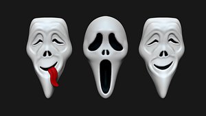 Ghostface Scream Mask - Extra Scary Movie Mask