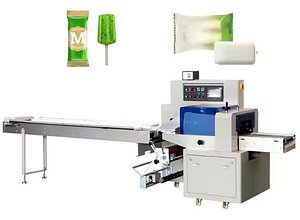 Automatic Pillow Packaging Machine - Food Wrapping and Sealing 3D CAD Model 3D model