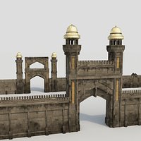 Lost city of Arabia - walls