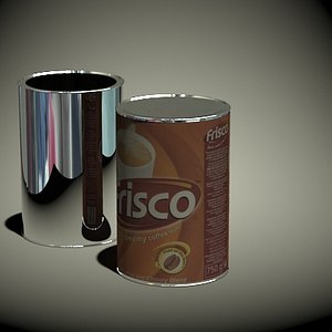 frisco coffee 750g 3d model