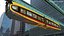 Städtischer Schwebe-Einschienenbahn-Luftzug