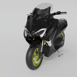 3D YAMAHA TMAX