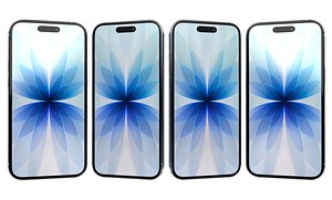 3D Apple iPhone 17 Mist Blue