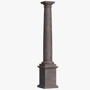Pedestal Stone Tuscan Column