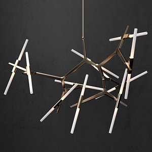 agnes chandelier 3D