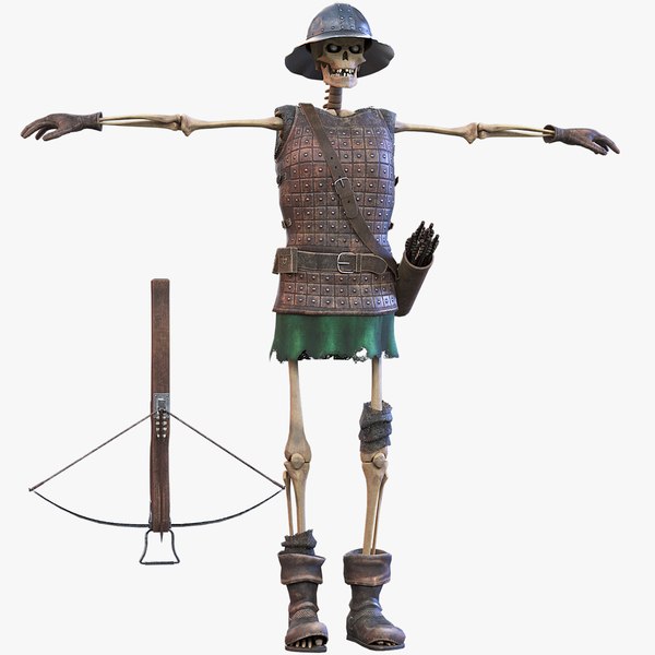 modèle 3D de Arbalétrier squelette - TurboSquid 2418555