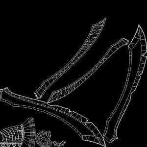 Fantasy Weapon 3D model