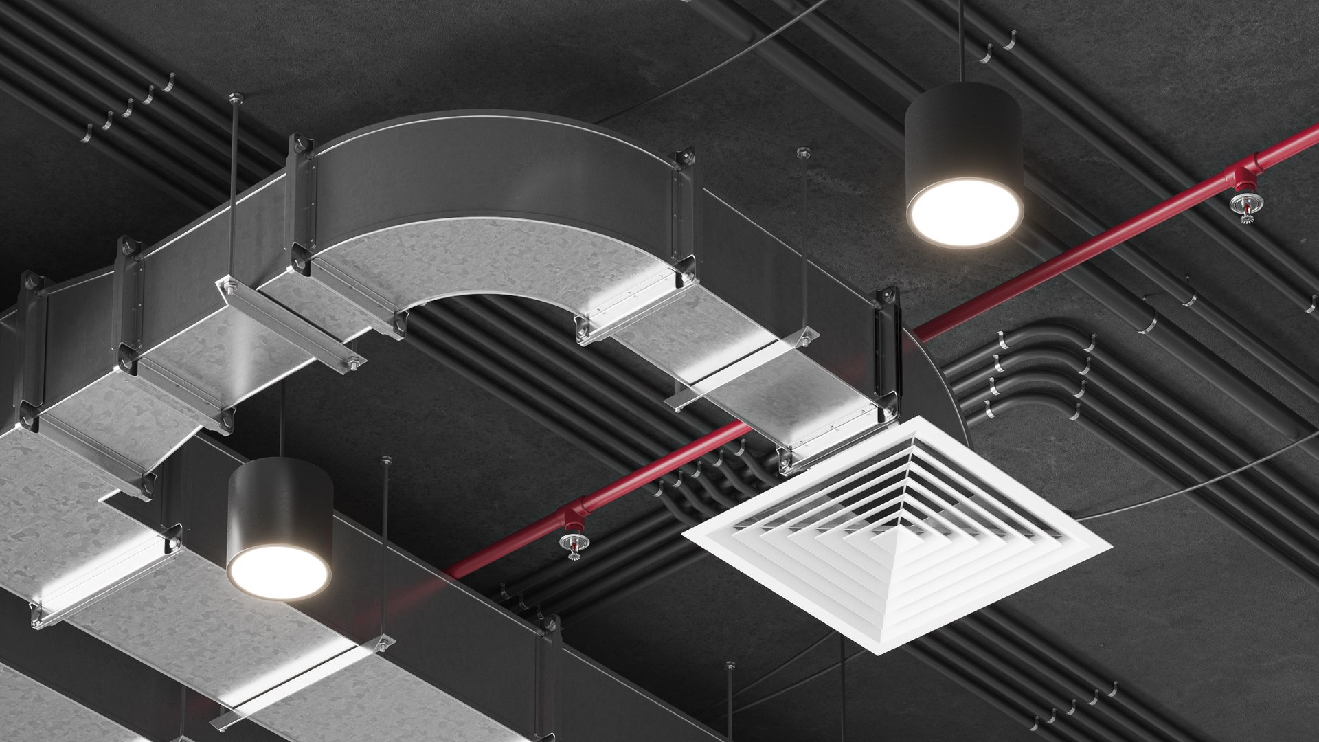 3D Model Ventilation Systemmax2014corona - TurboSquid 2186107